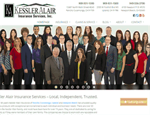 Tablet Screenshot of kessleralair.com